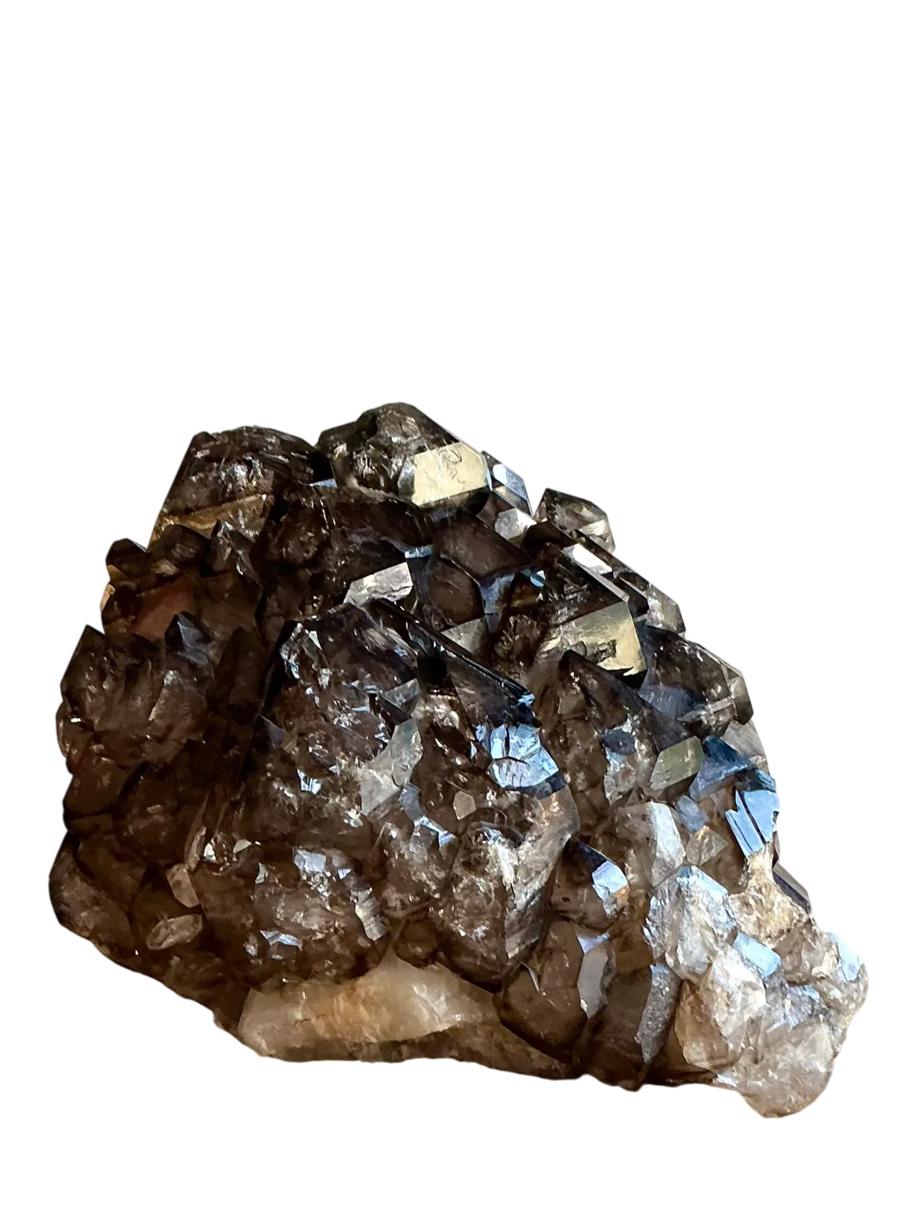 Vintage Monumental Jacare Smokey Quartz