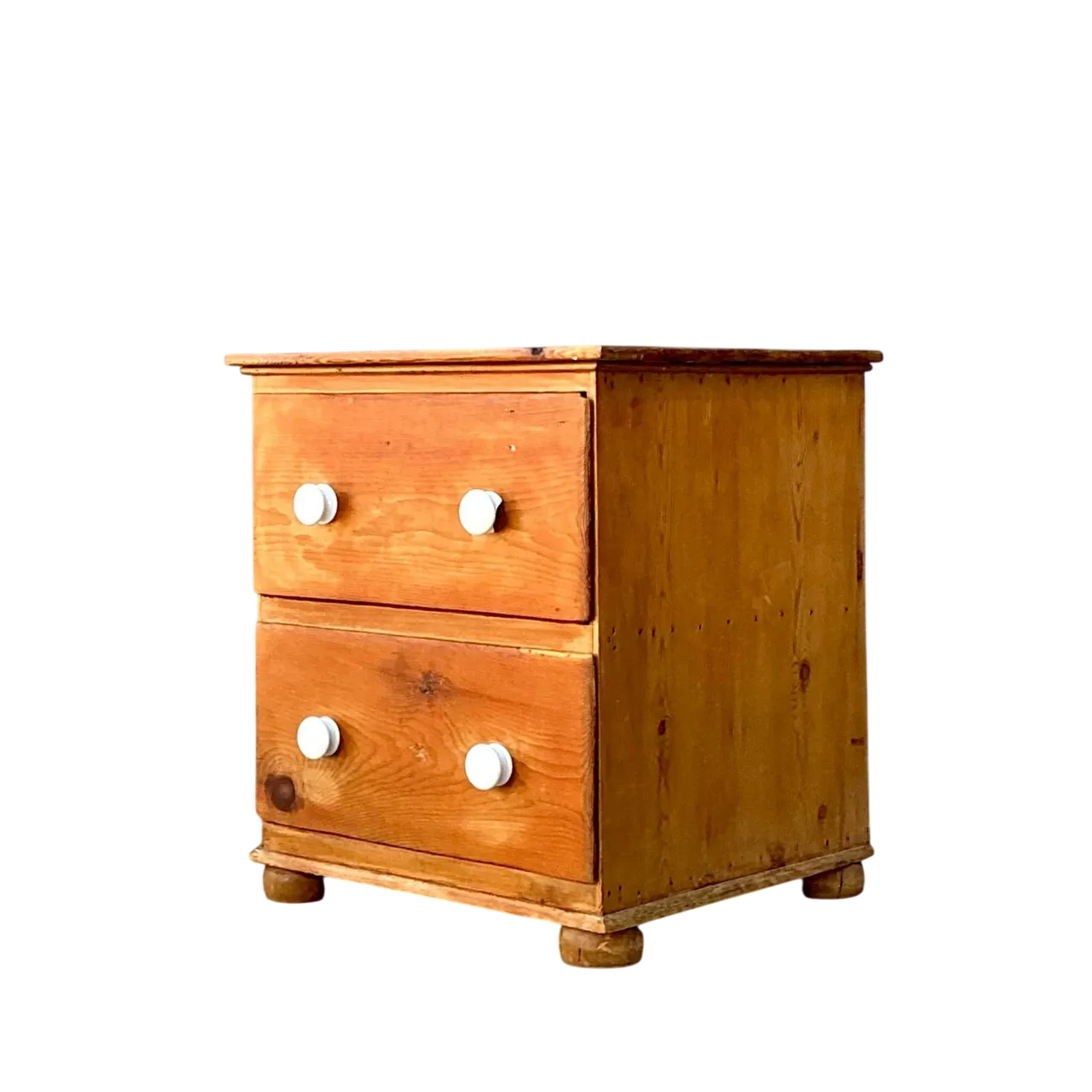 Vintage Small Pine Chest of Drawers