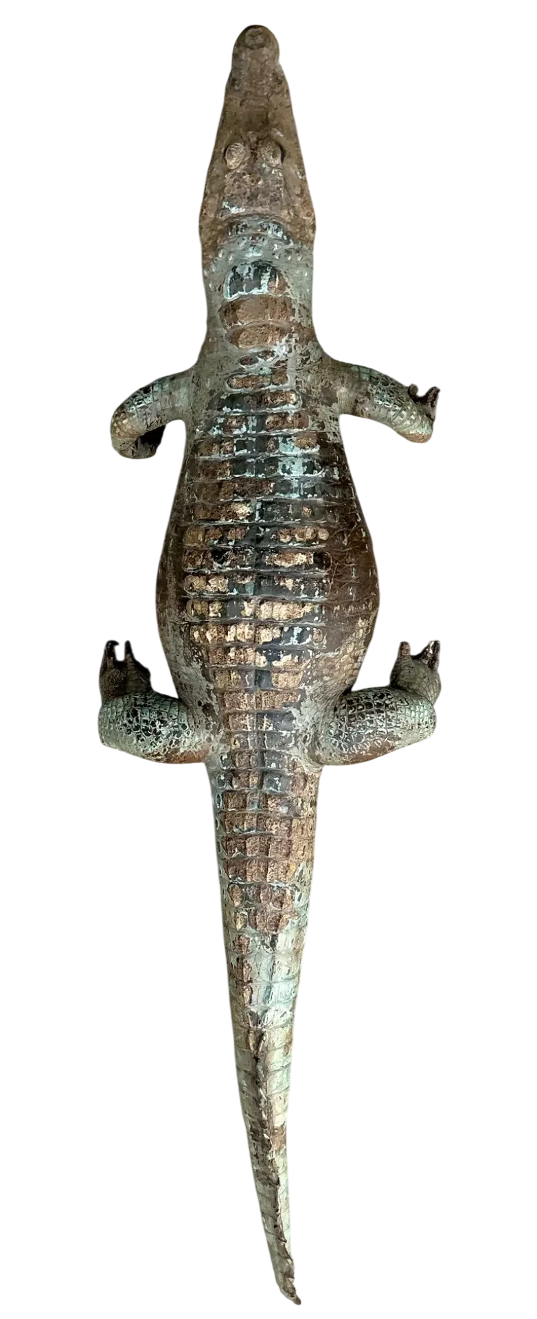 Vintage MCM Taxidermy Alligator
