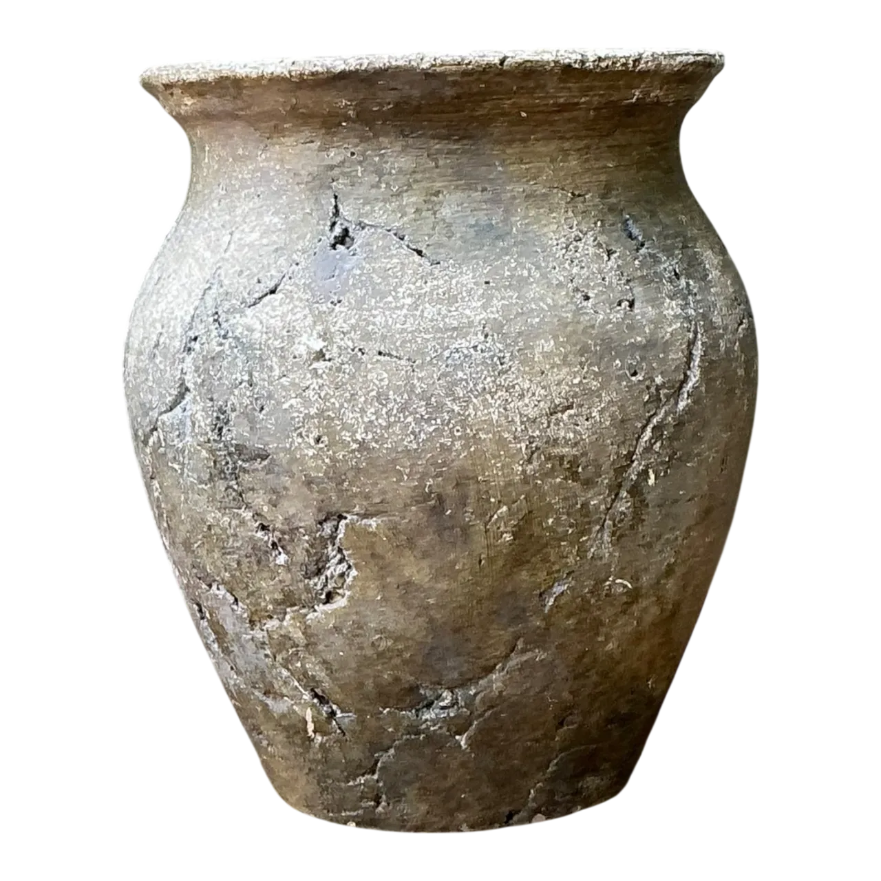 Vintage Textured Ceramic Pottery Vase