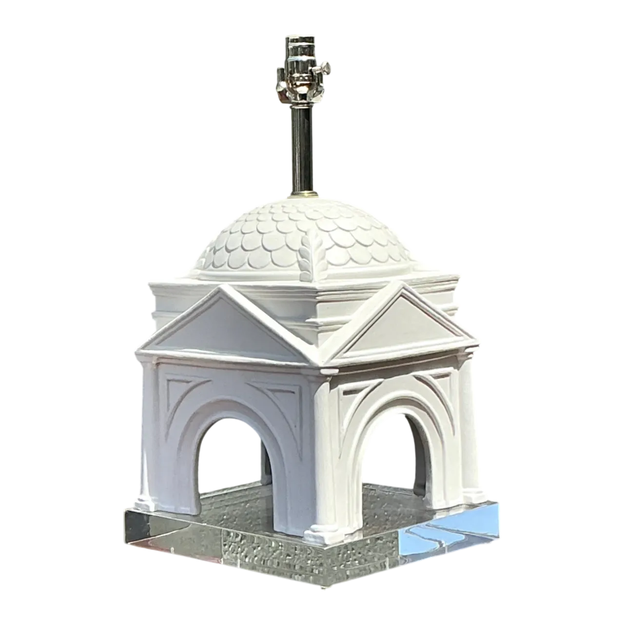 Vintage Architectural Ceramic Table Lamp