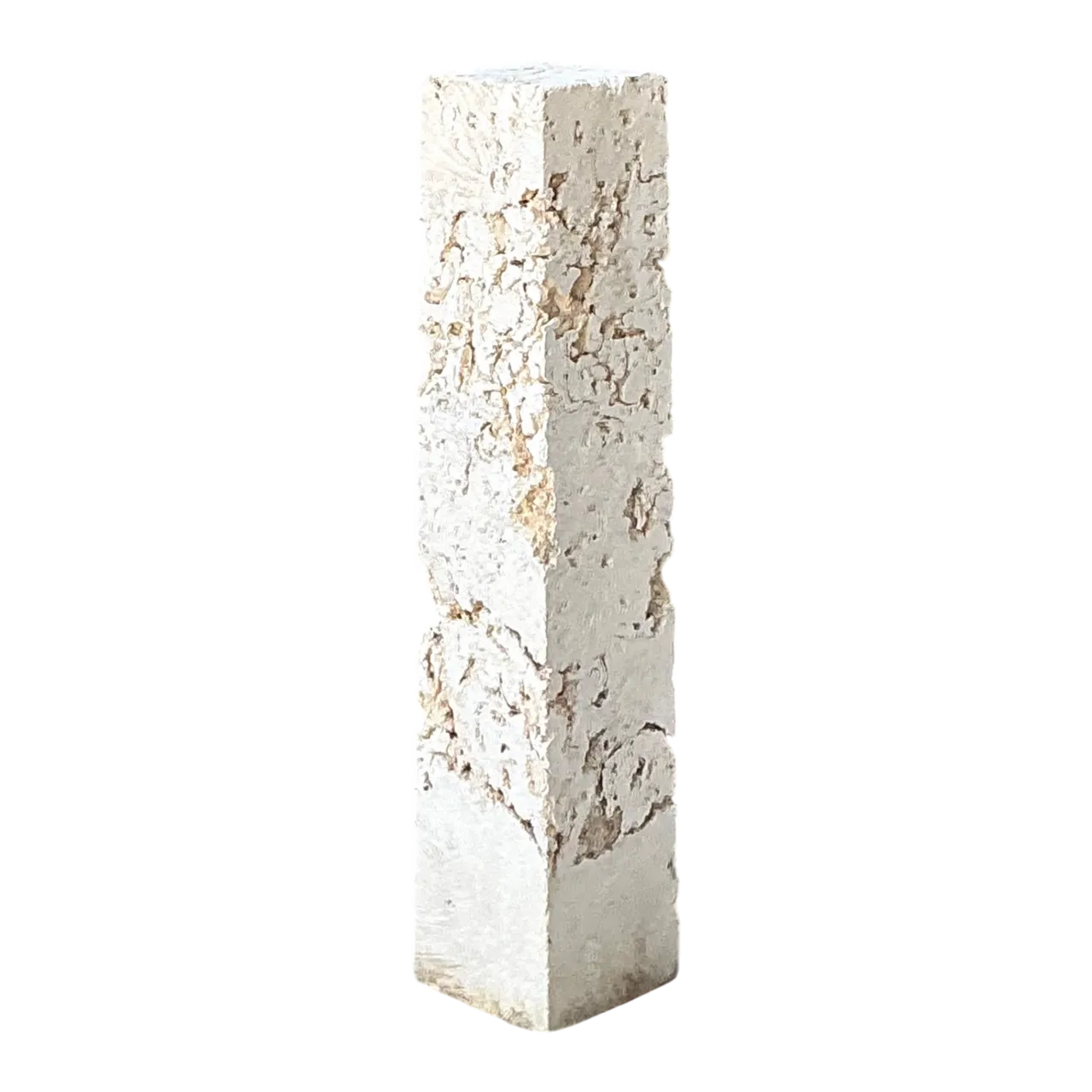 Vintage Coral Column Pedestal