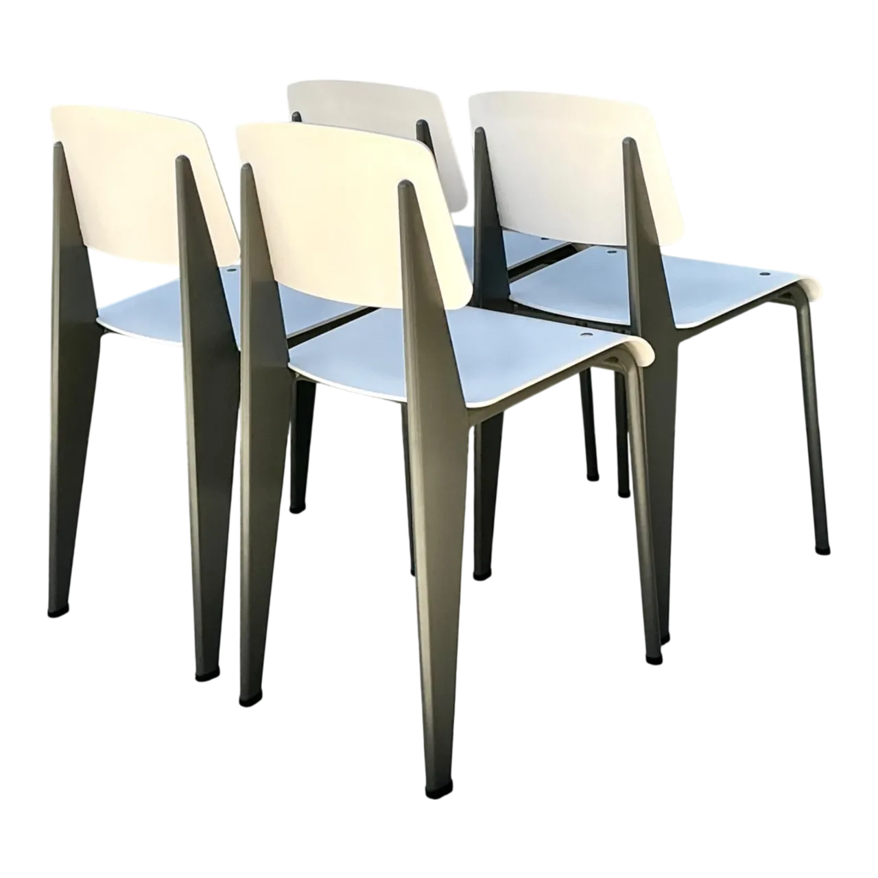 Jean Prouve for Vitra Standard Chairs - Set Of 4