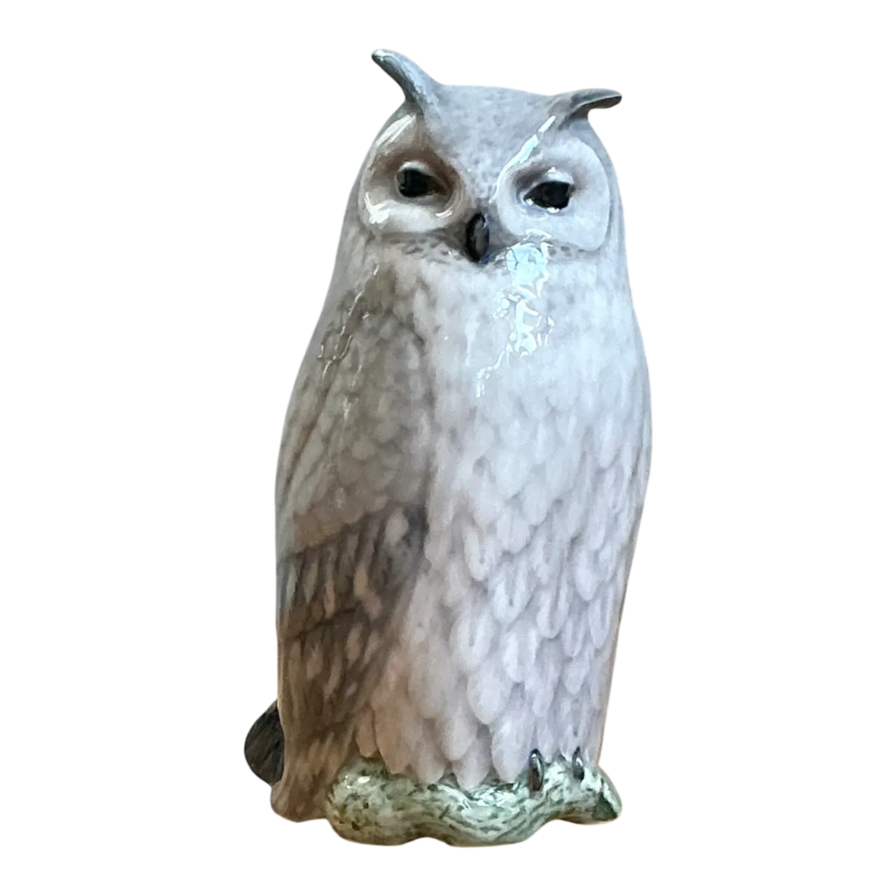 Vintage Royal Copenhagen Porcelain Owl Figurine