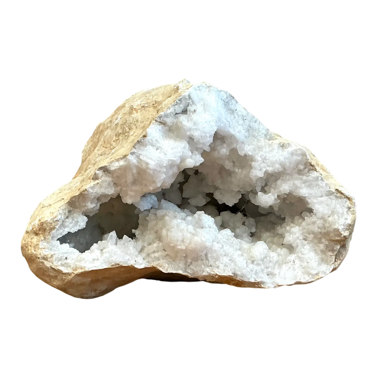 Vintage White Quartz Geode