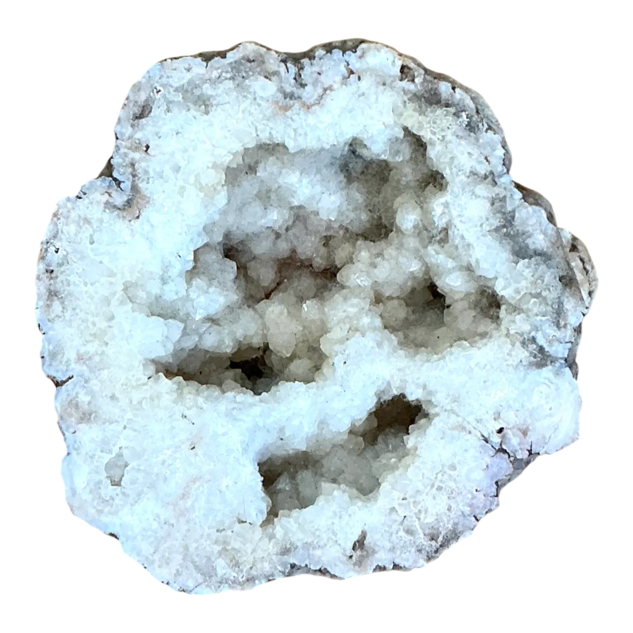Vintage White Quartz Geode
