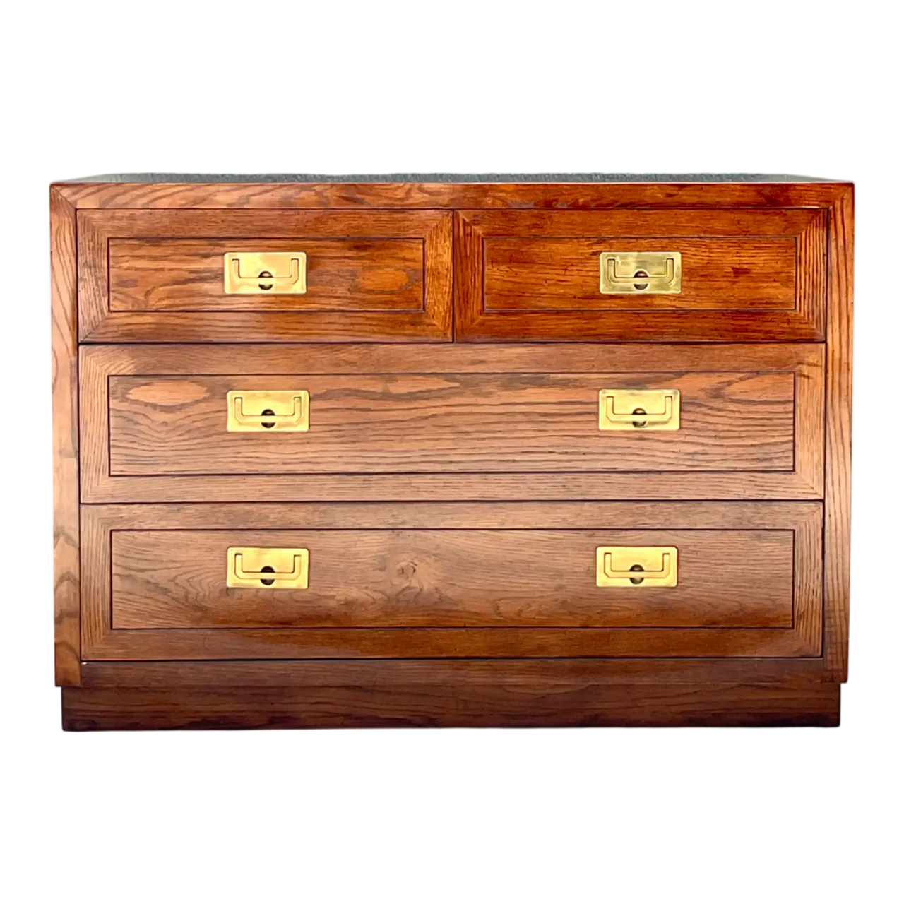 Henredon Four-Drawer Campaign Chest Of Drawers