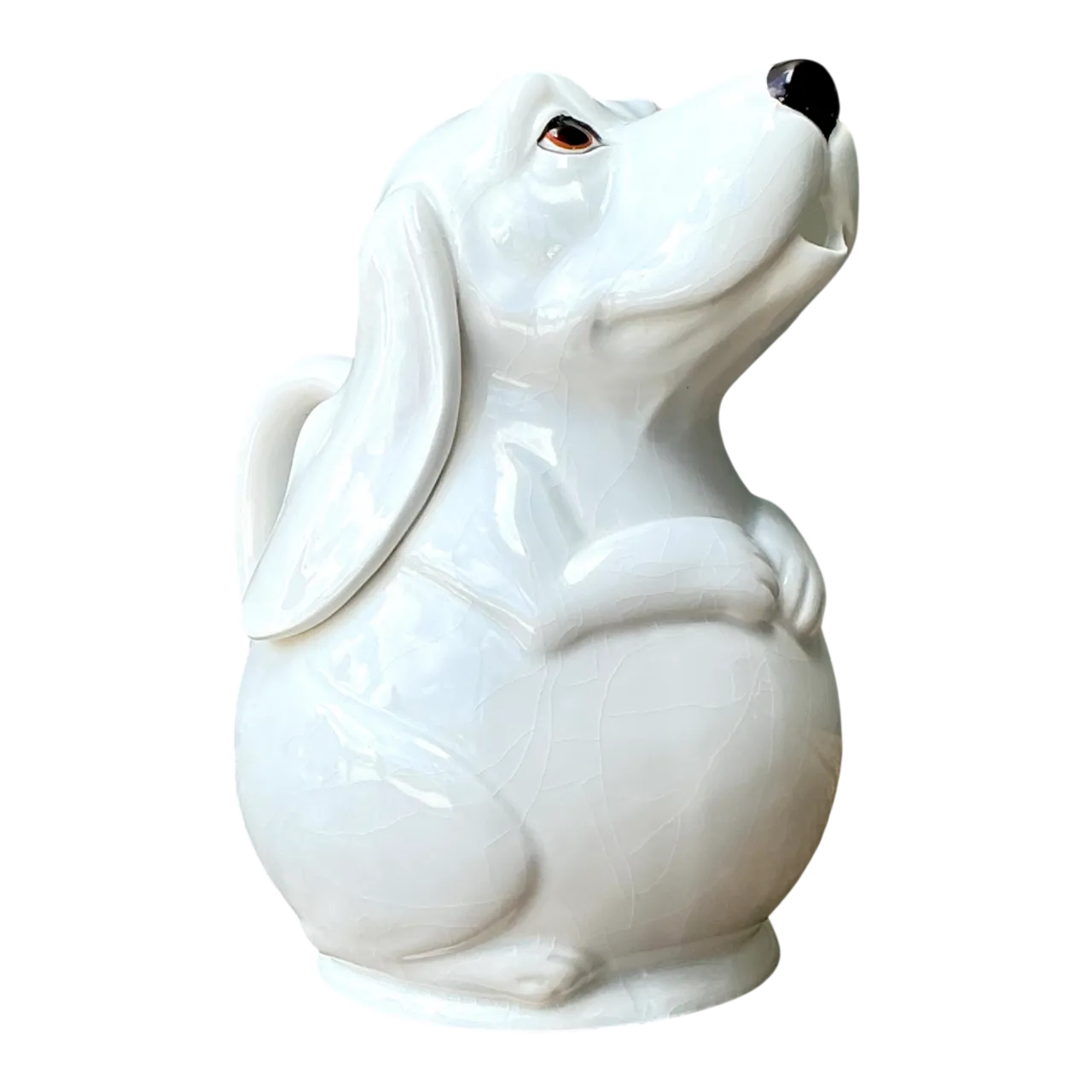 Vintage Ceramic Dog Pitcher