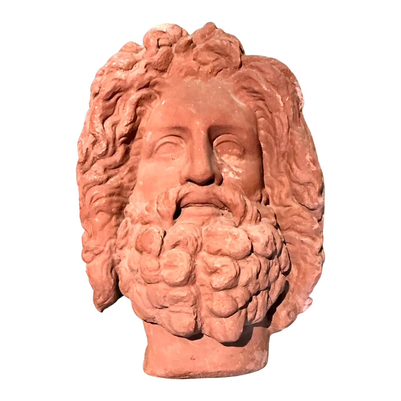 Vintage Terracotta Wall Sculpture