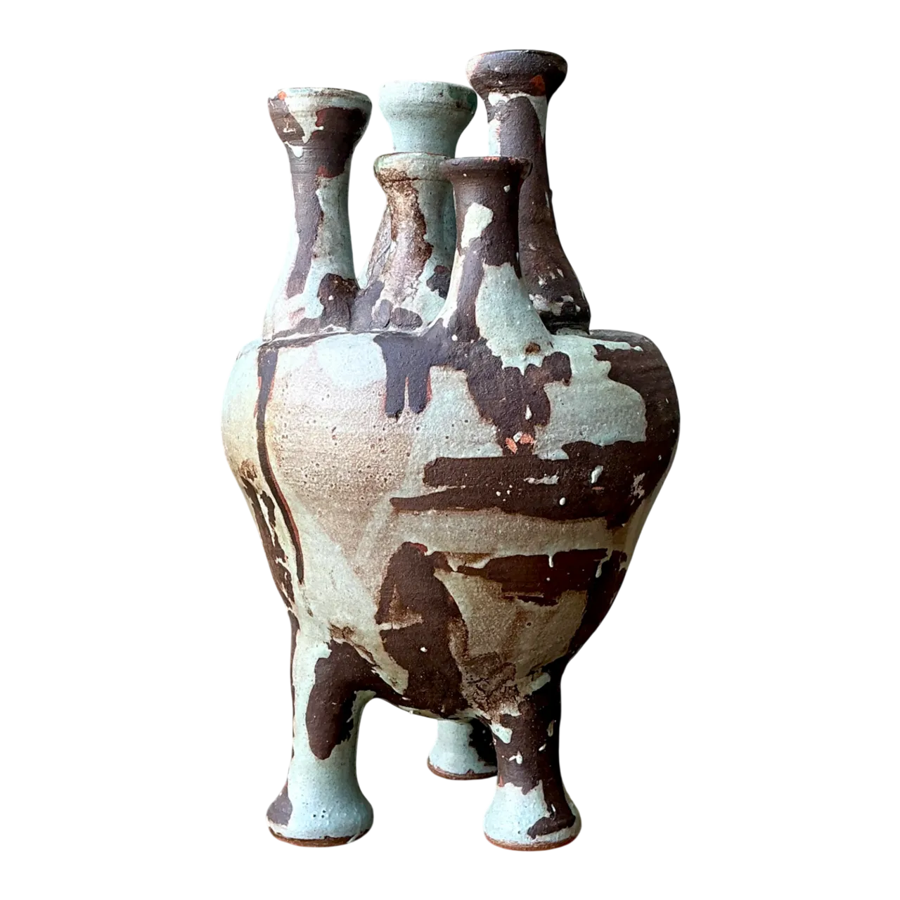 Vintage Multineck Ceramic Vessel