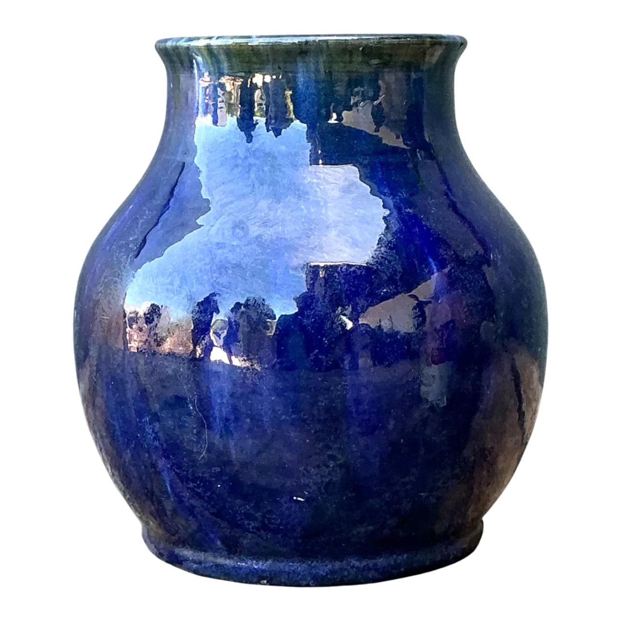 Vintage Cobalt Studio Pottery Vase