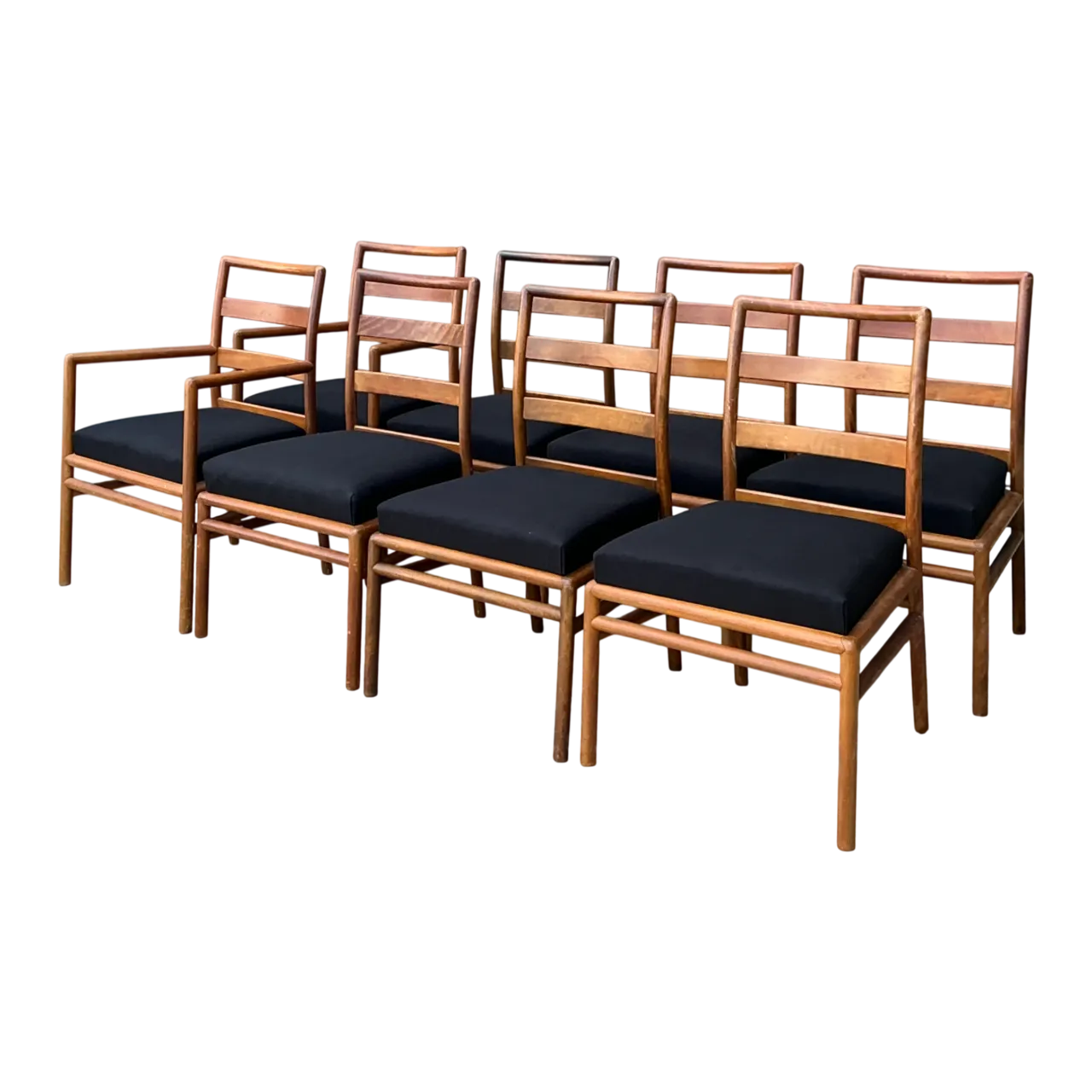T. H. Robsjohn Gibbings for Widdicomb Dining Chairs - Set of 8