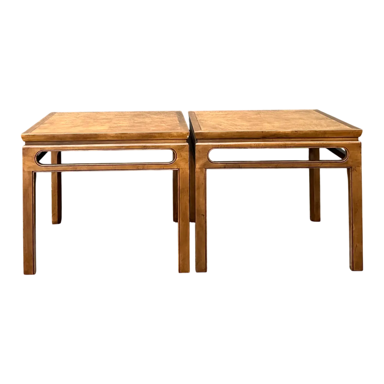 Vintage Baker Side Tables - A Pair