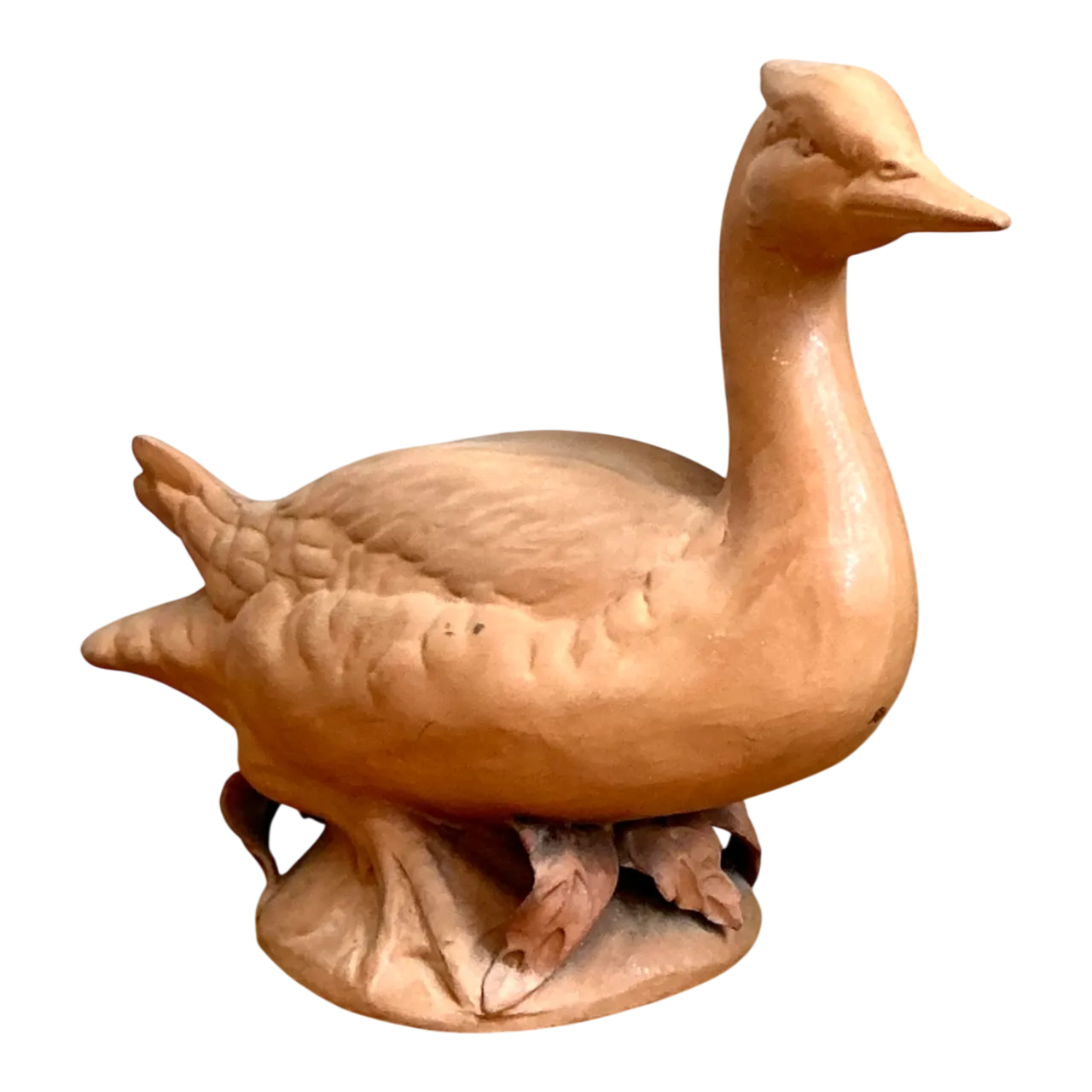 Vintage Italian Terracotta Duck