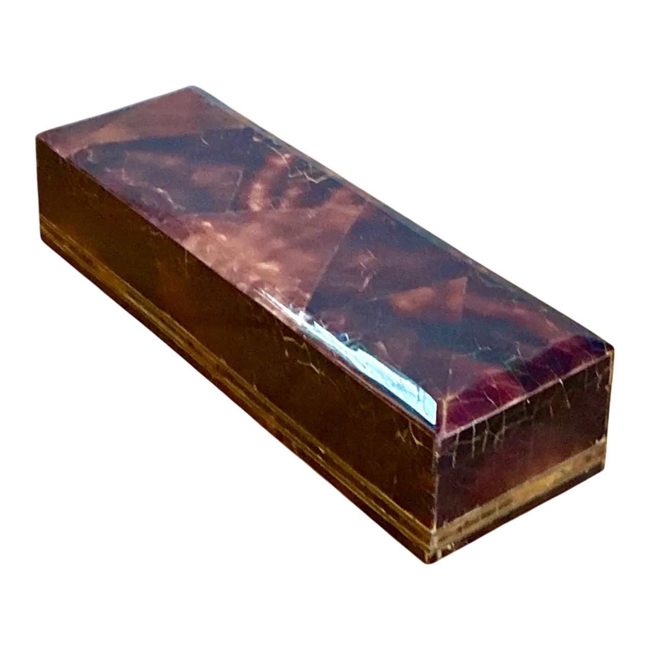 Vintage Coconut Shell Decorative Box