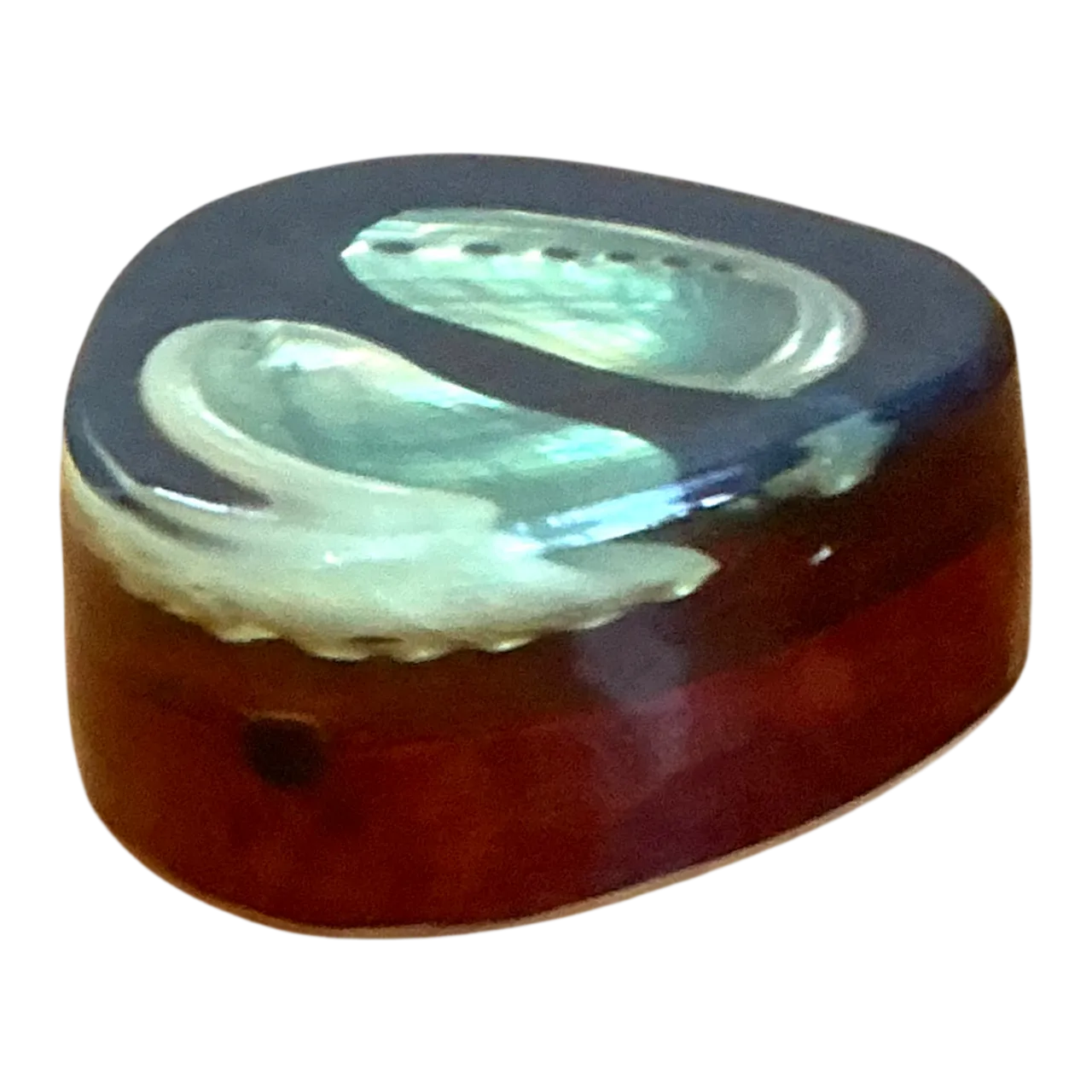 Vintage Resin Shell Paperweight
