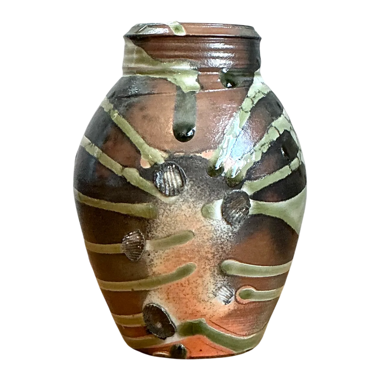Vintage Abstract Ceramic Vase