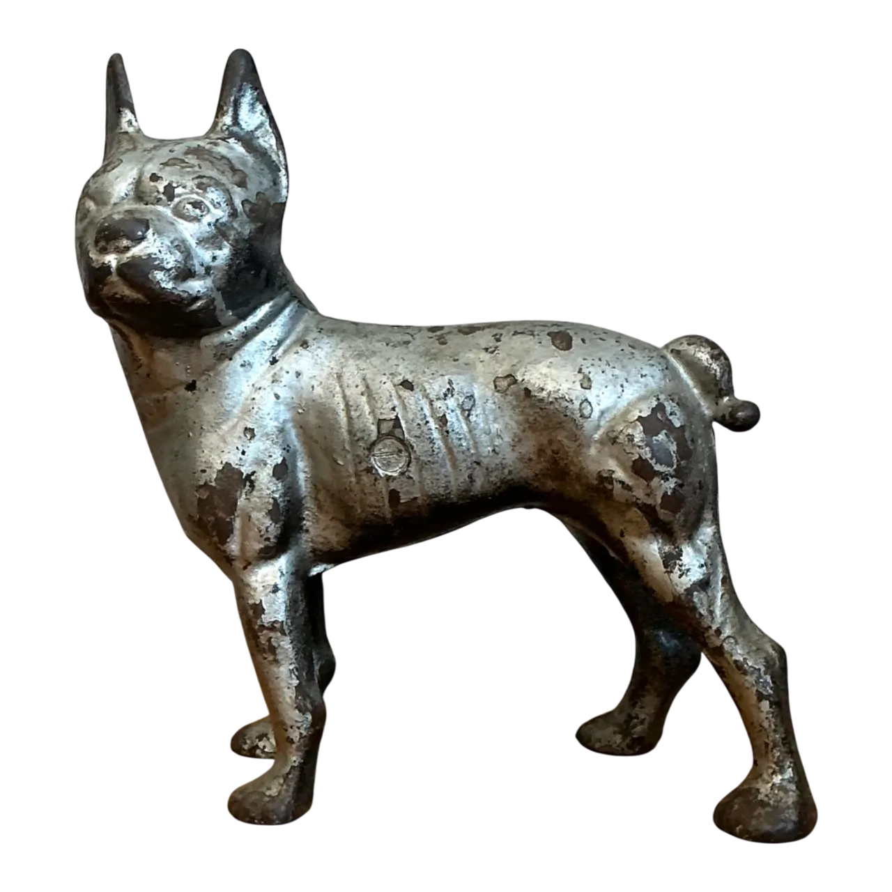 Vintage Cast Iron Dog Doorstop