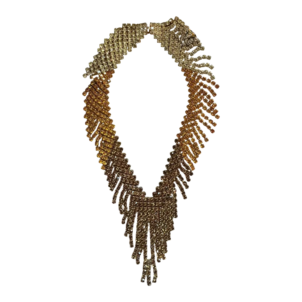 Vintage Cascading Statement Necklace