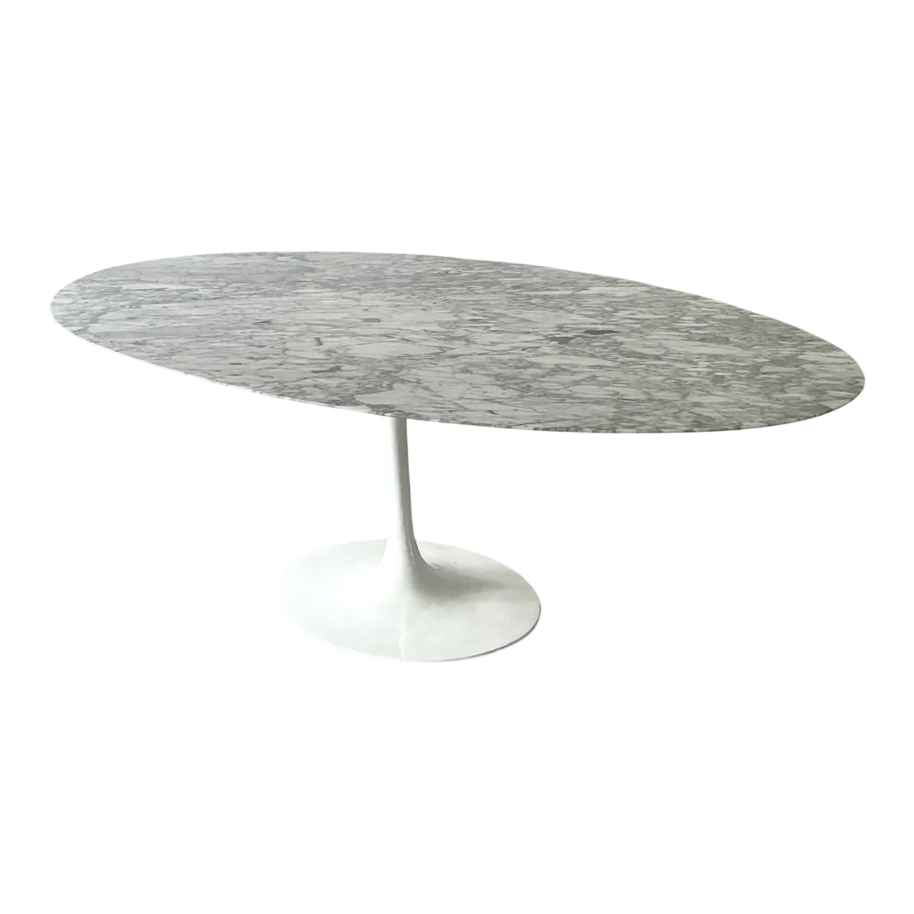 Vintage Marble Tulip Dining Table After Sarrinen