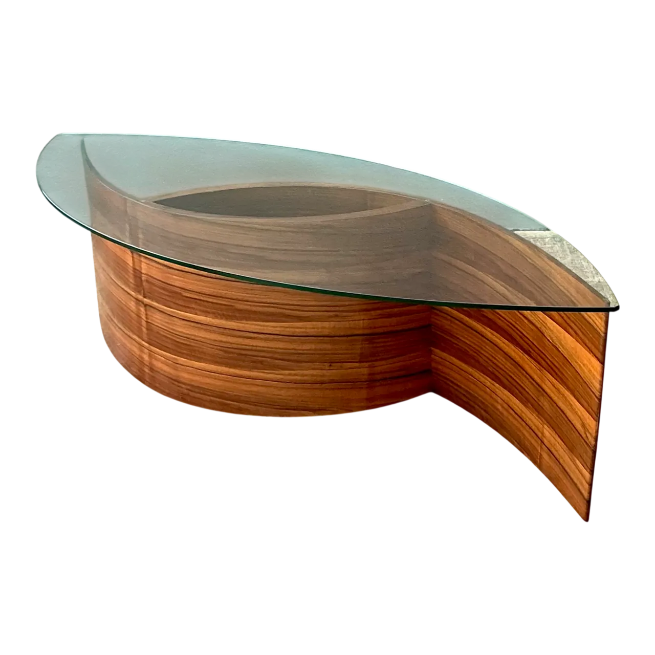 Vintage Hand Made Cyclone Coffee Table