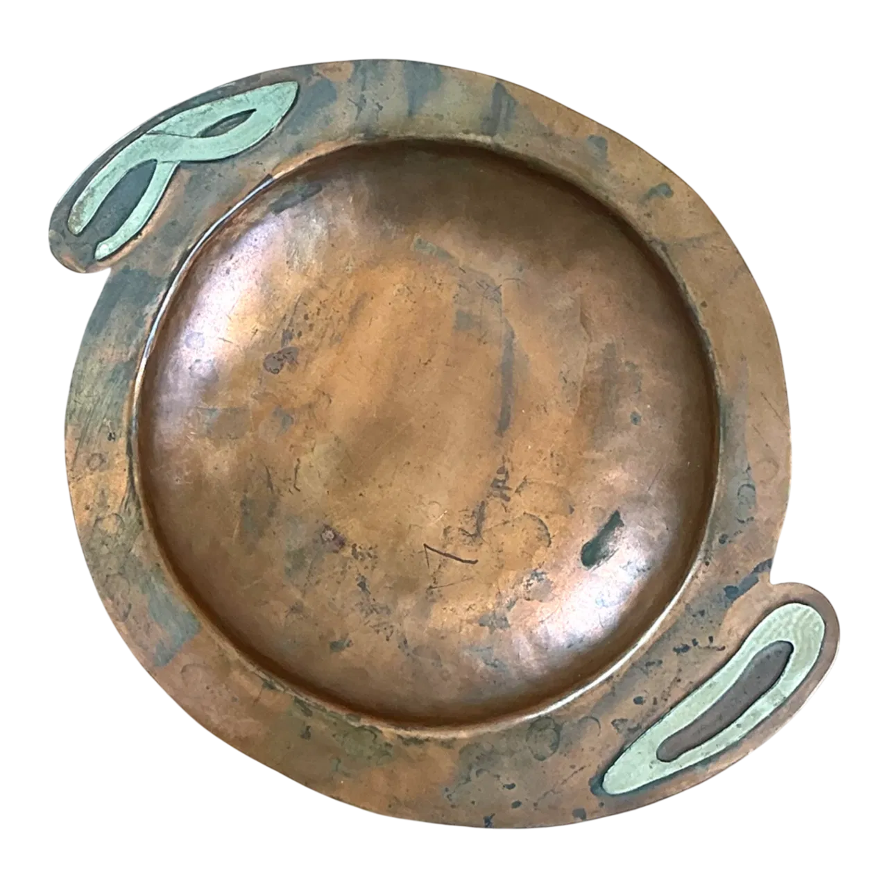 Vintage Copper Decorative Dish
