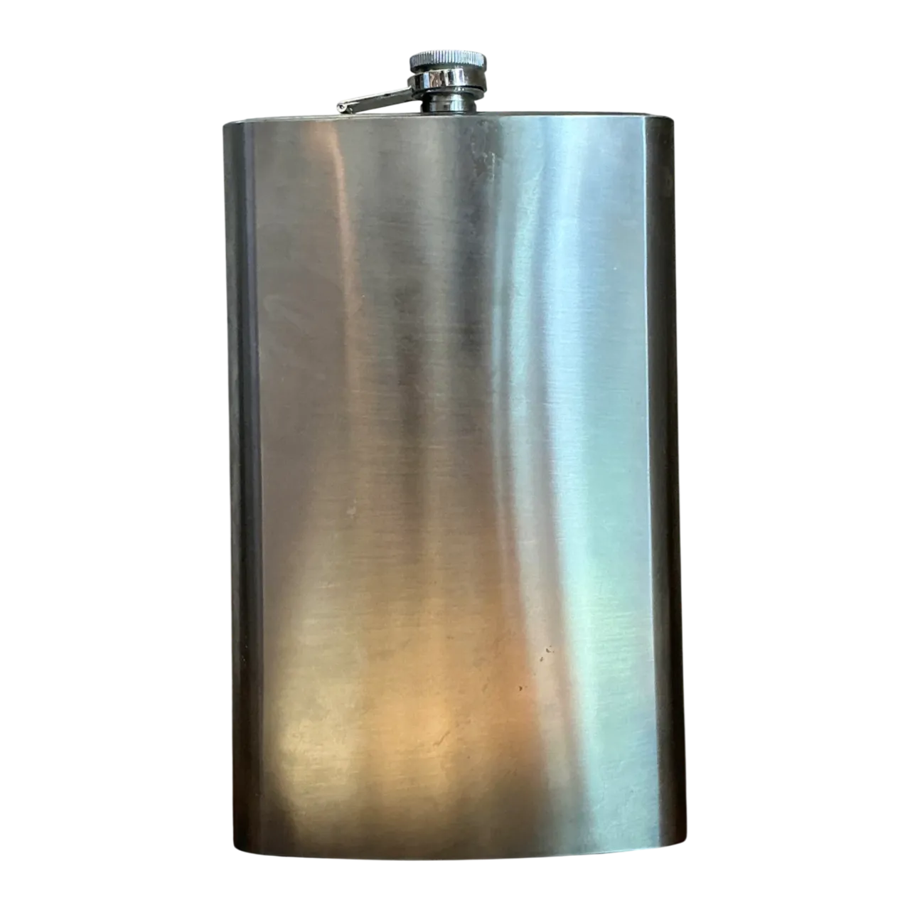 Vintage Oversized Stainless Steel Flask