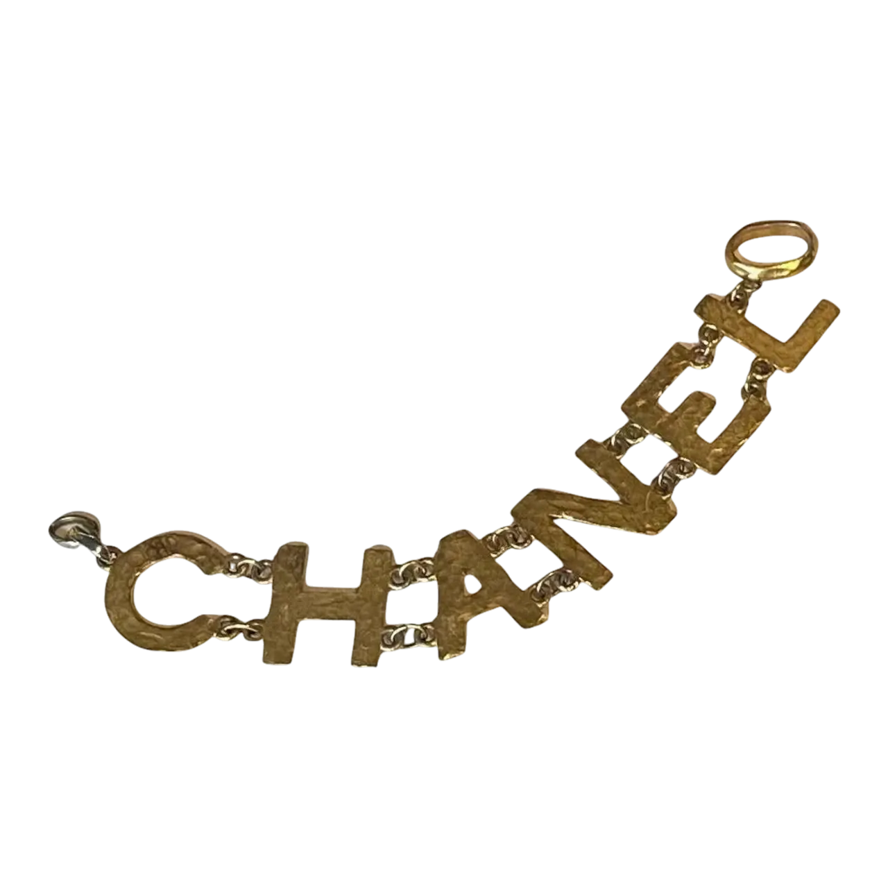 Monumental Chanel Logo Belt Buckle