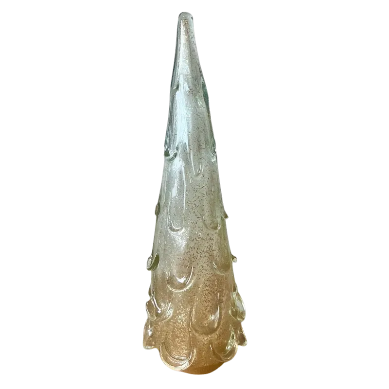 Vintage Boho Blown Glass Tree