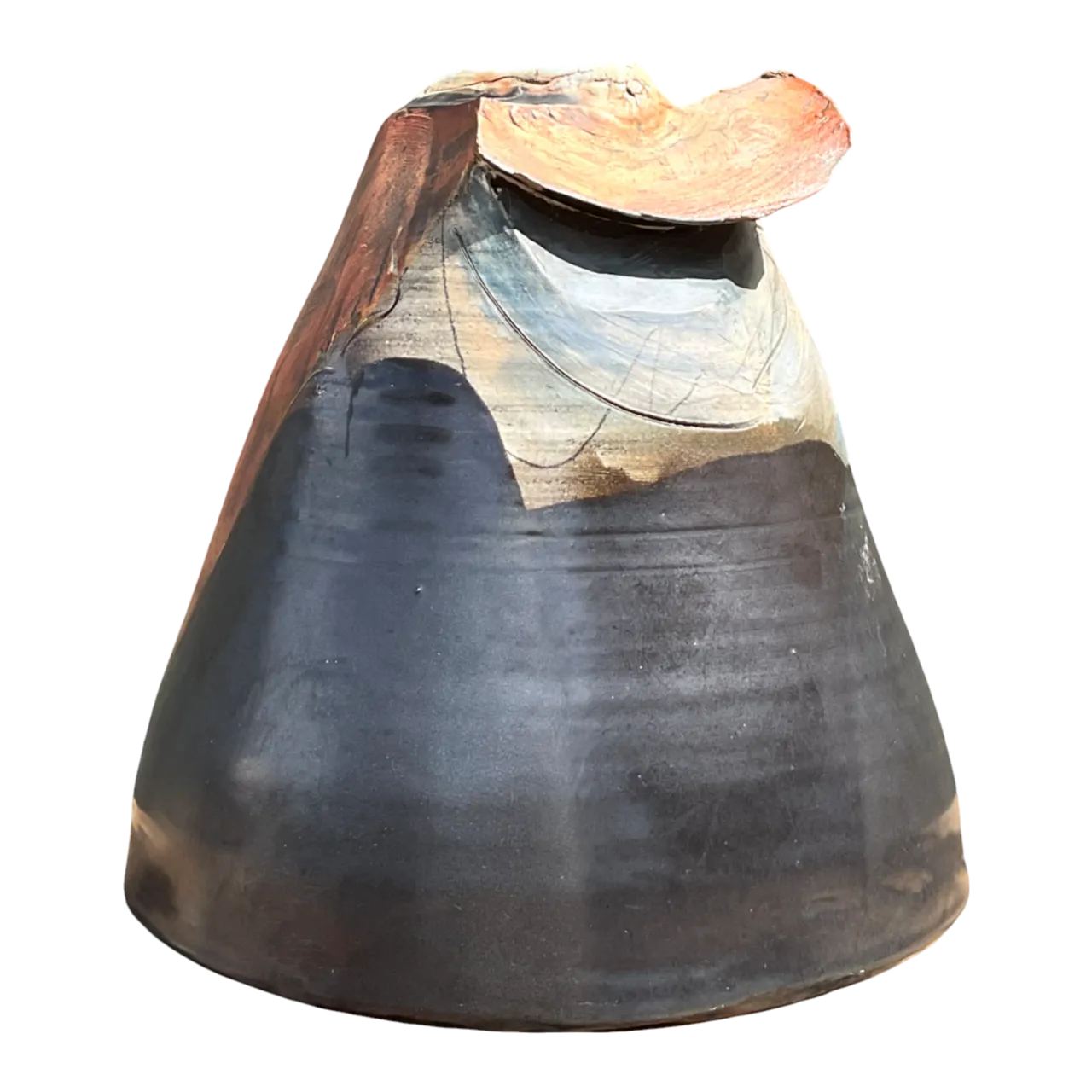 Vintage Abstract Ceramic Vase
