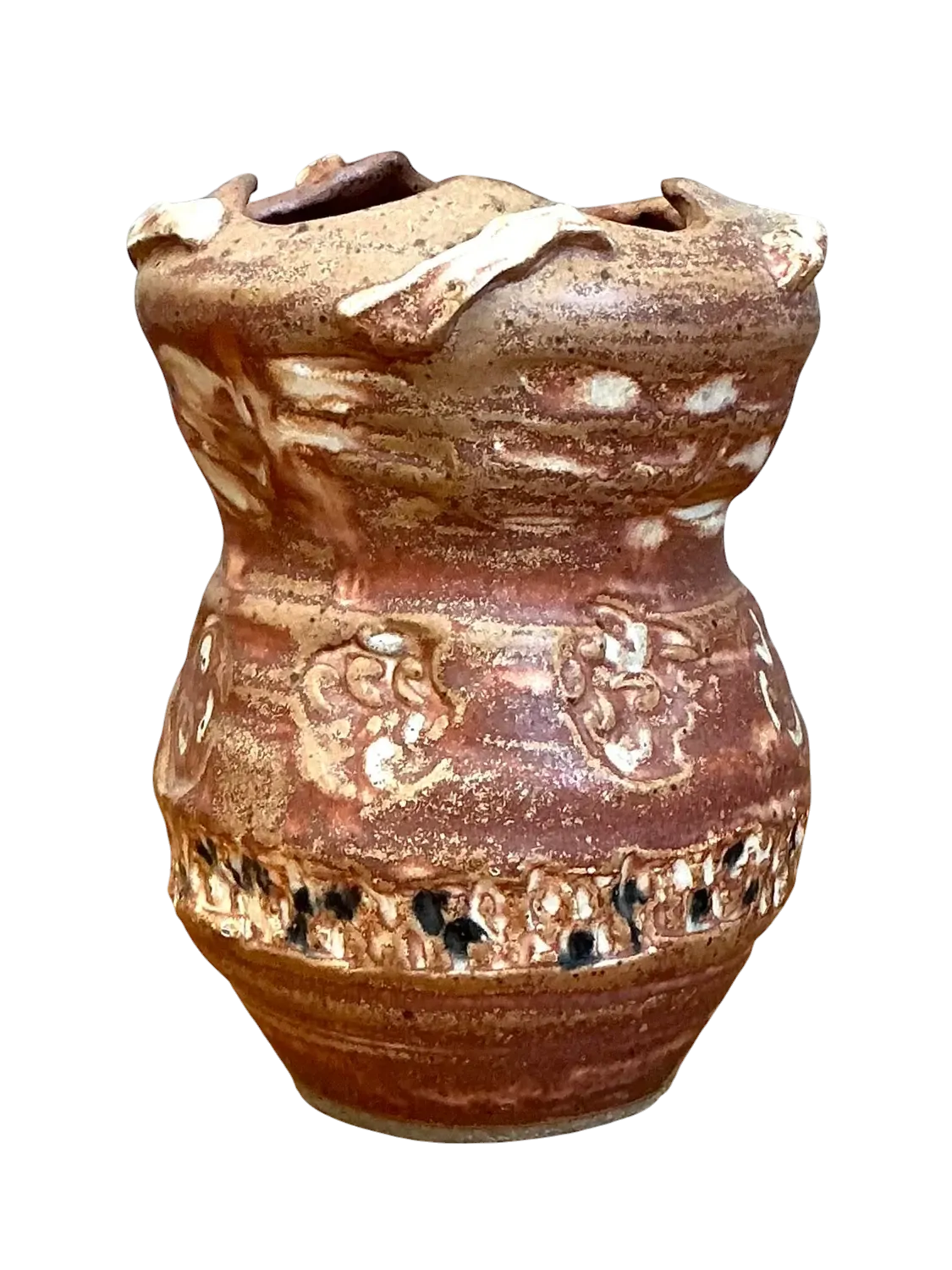Vintage Abstract Studio Pottery Vase