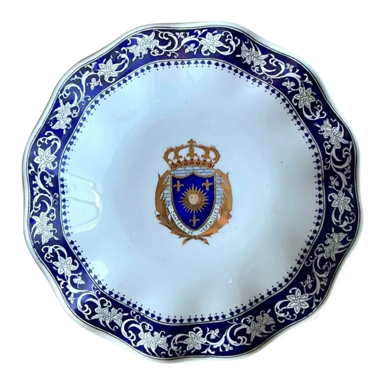 Vintage Asian Chinese Export “Chateau De Versailles” Bowl