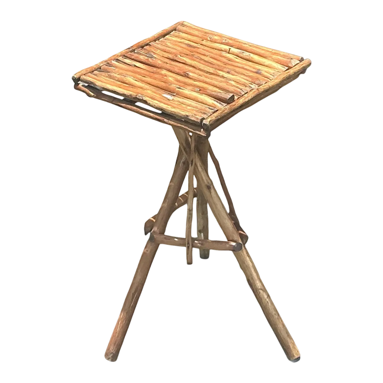 Vintage Boho Adirondack Twig Table