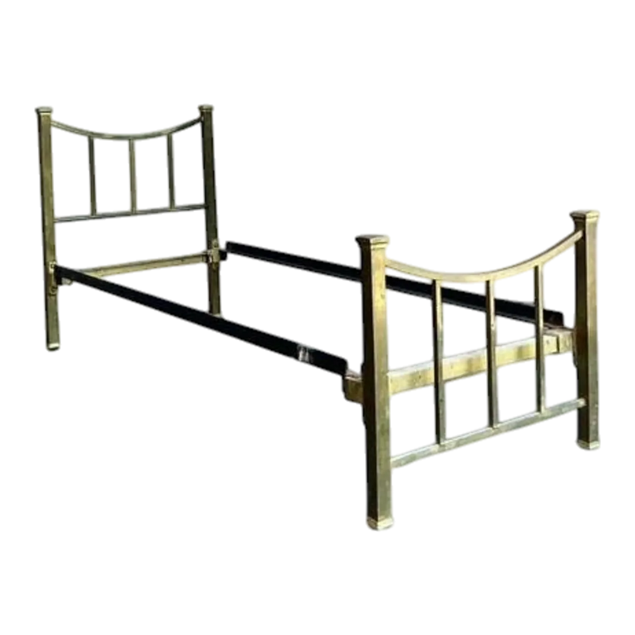 Vintage Boho Brass Daybed