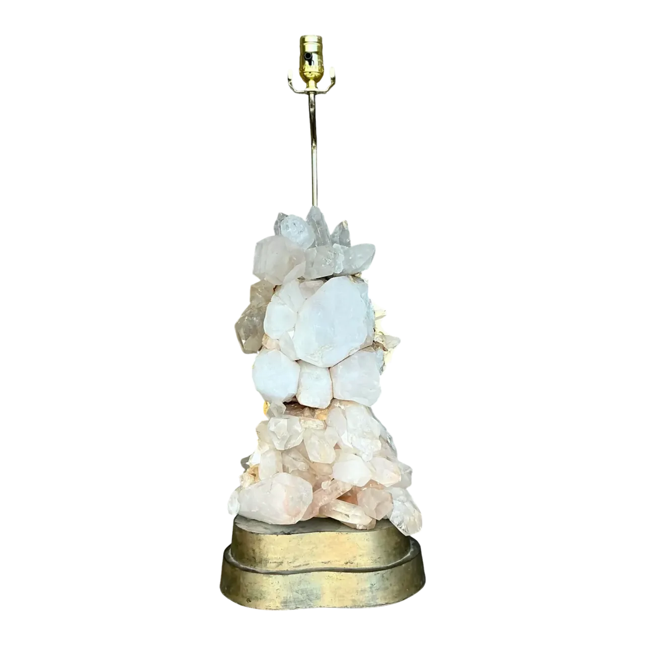 Vintage Boho Carole Stupell Crystals Lamp