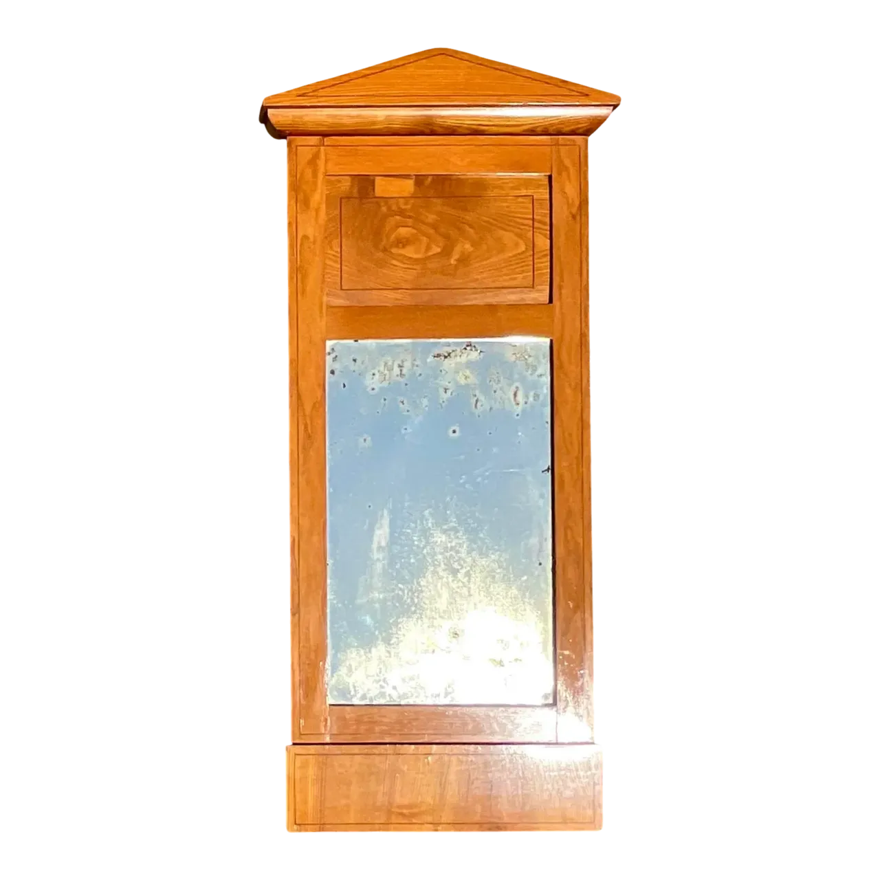Vintage Boho Petite Pediment Mirror