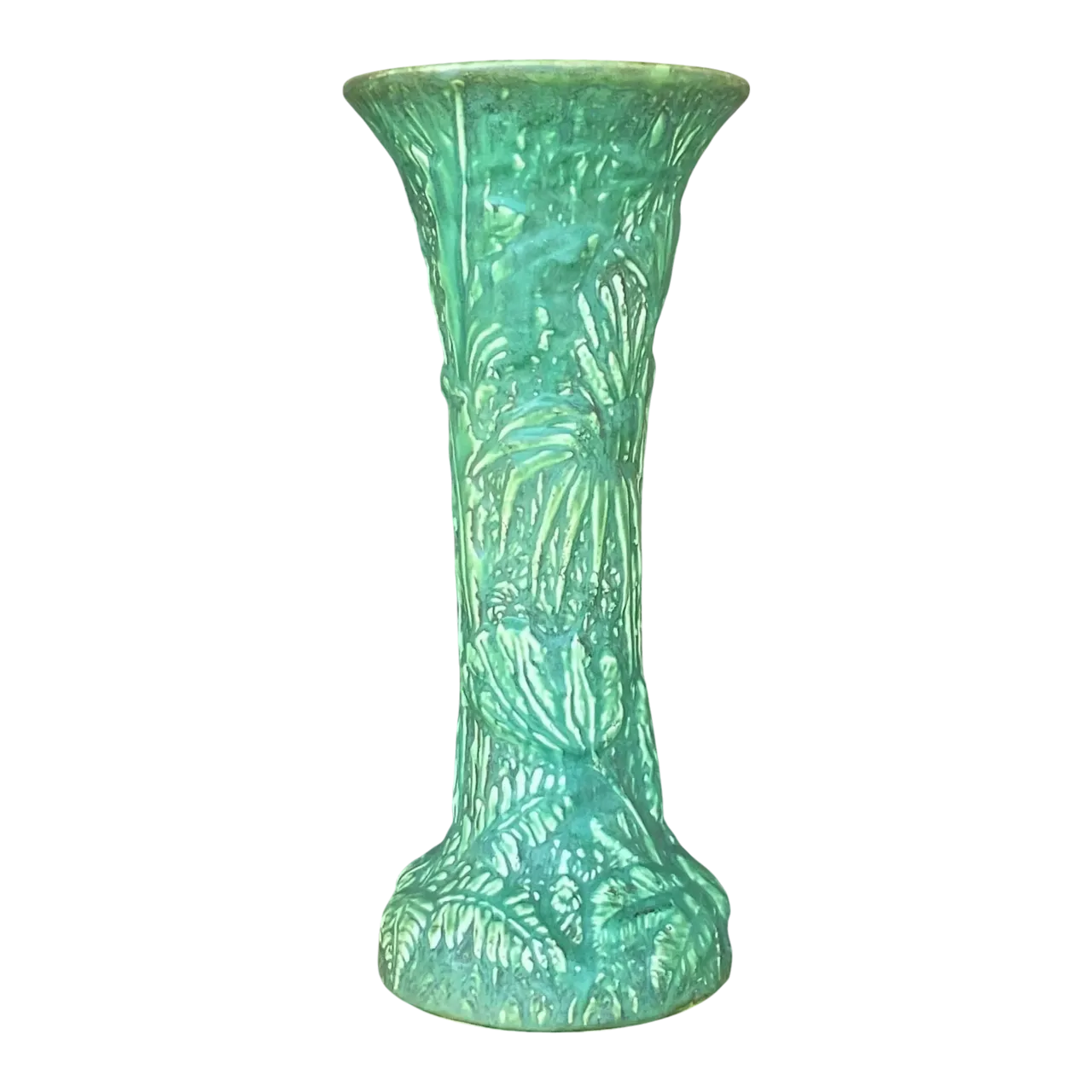 Vintage Boho Weller Pottery Tall Vase