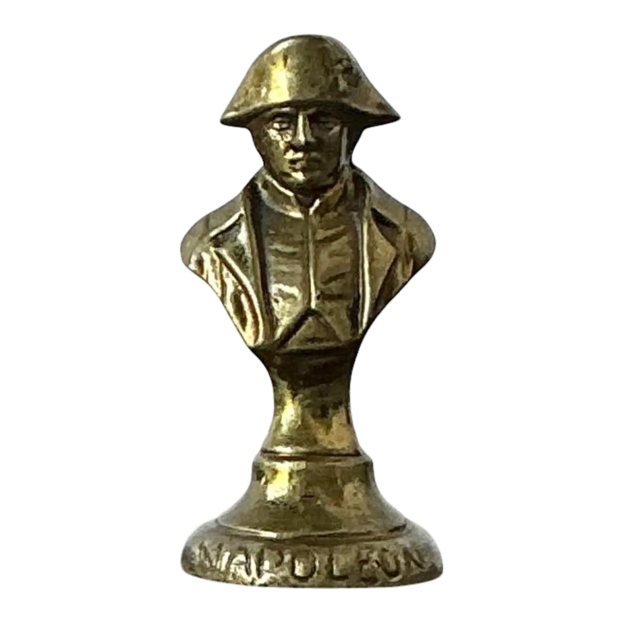 Vintage Brass Bust of Napoleon Paperweight