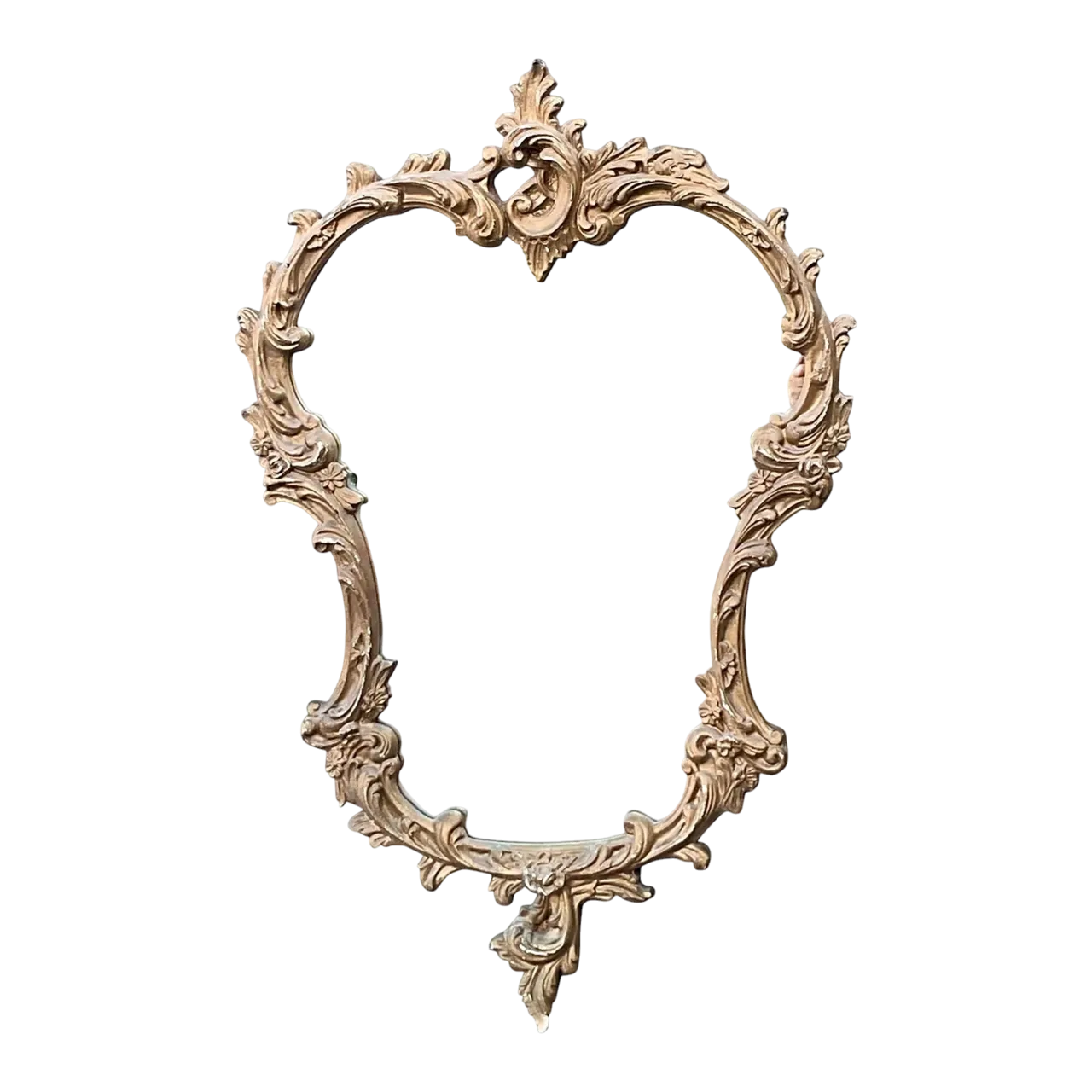 Vintage Gilt Carved Wood Mirror
