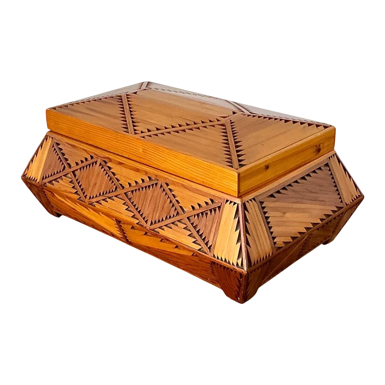 Vintage Hand Made Wood Box