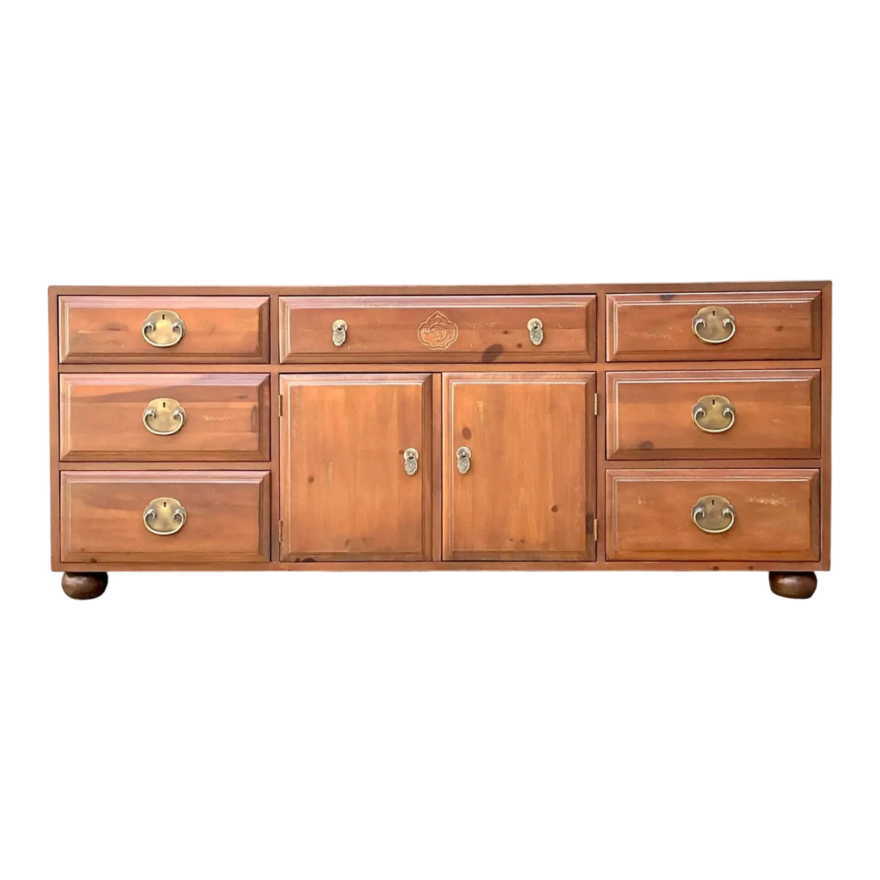 Vintage Henredon Pine Credenza