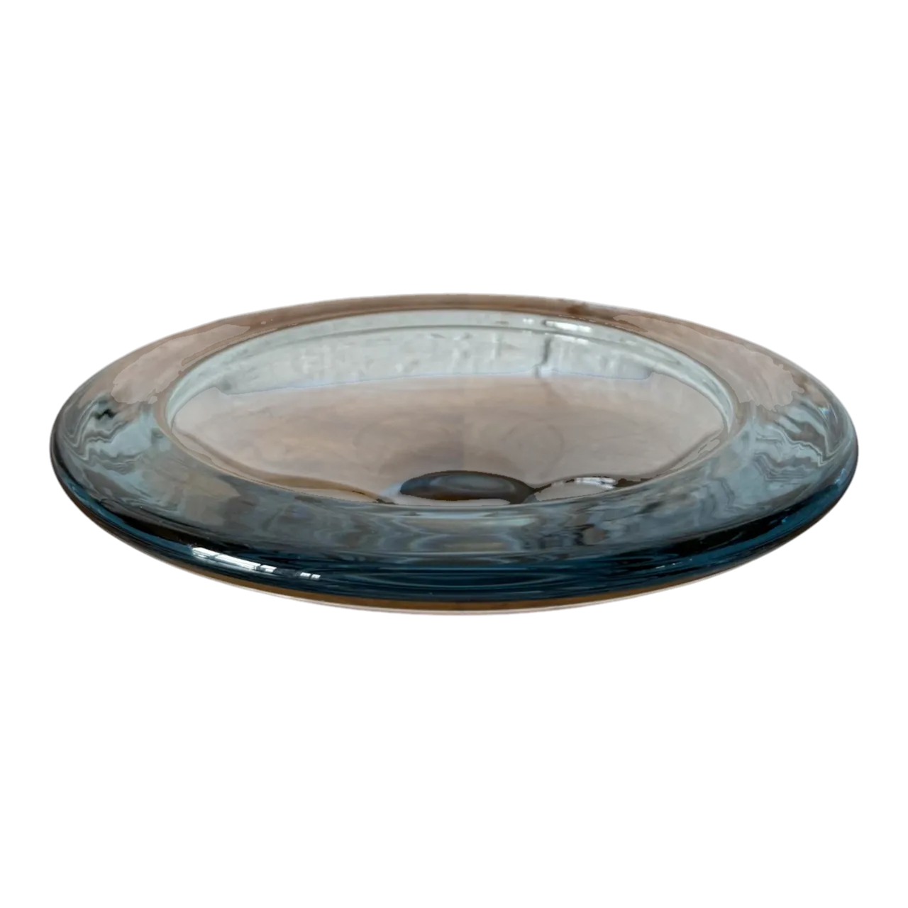 Vintage Italian Art Glass Tray After Per Lutken