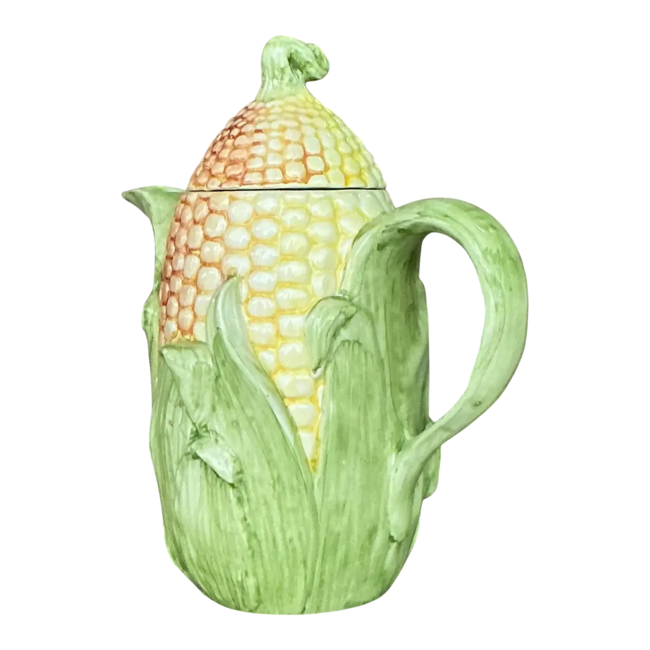 Vintage Italian Corn Cob Teapot