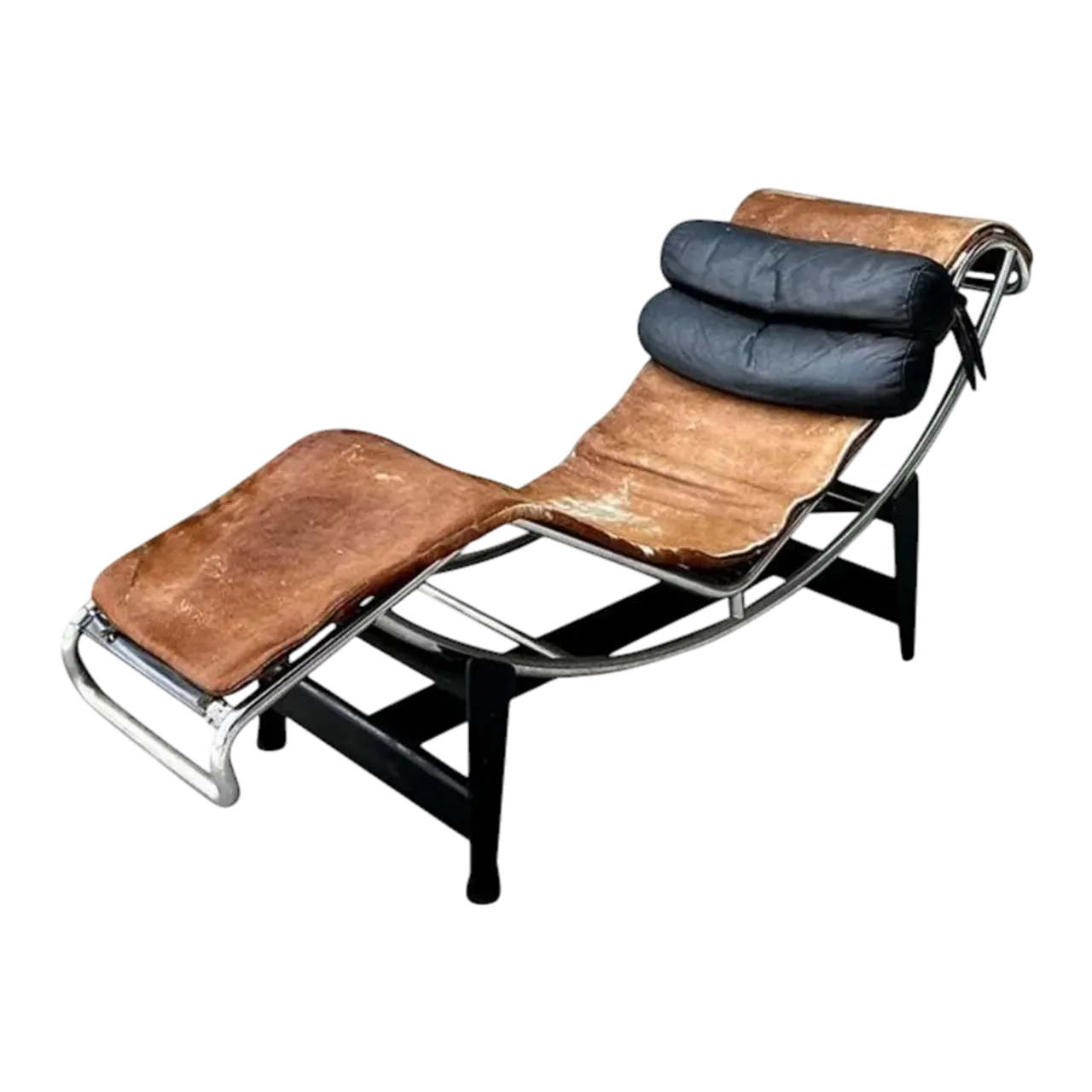 Vintage Lc2 Chaise Lounge After Corbusier