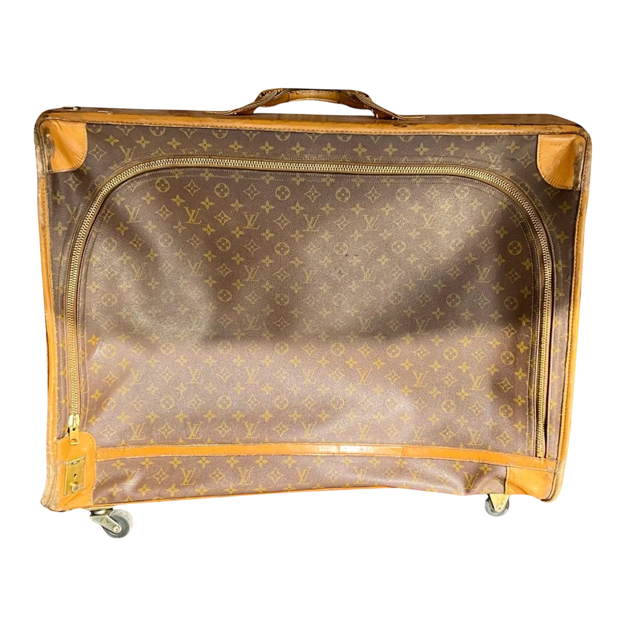 Vintage Louis Vuitton XL Trunk with Wheels