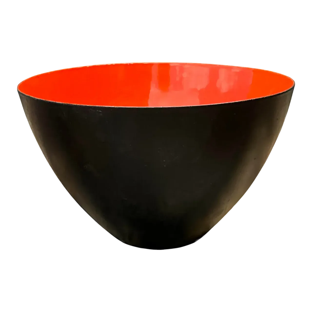Vintage MCM Enamel Bowl