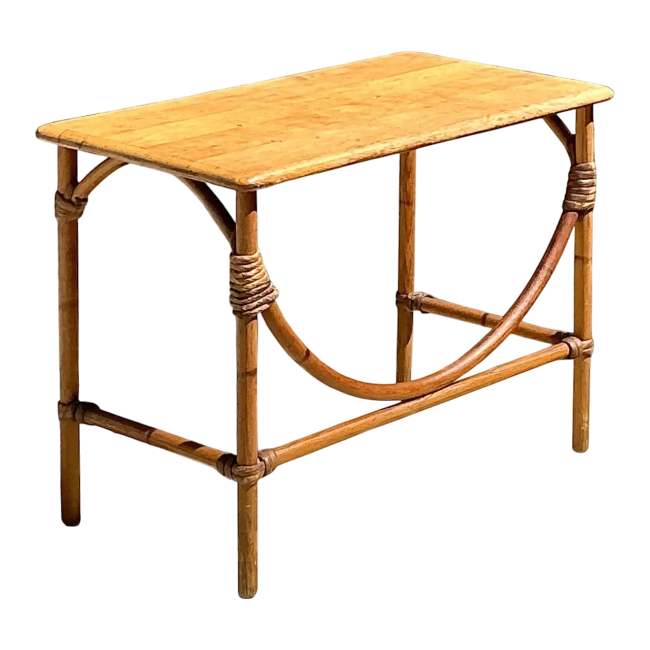 Vintage MCM Heywood Wakefield Wide Table