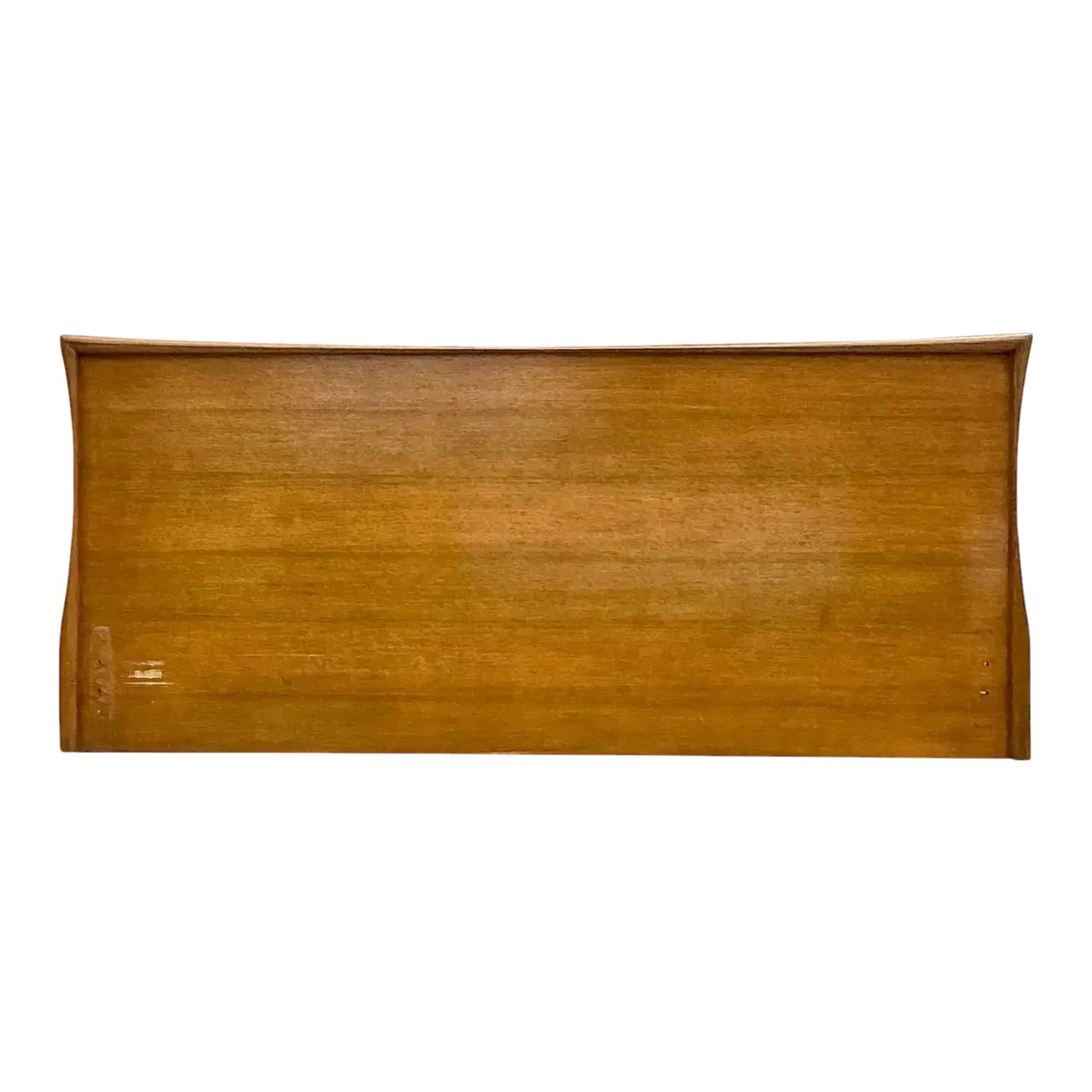 Vintage MCM Plank King Headboard