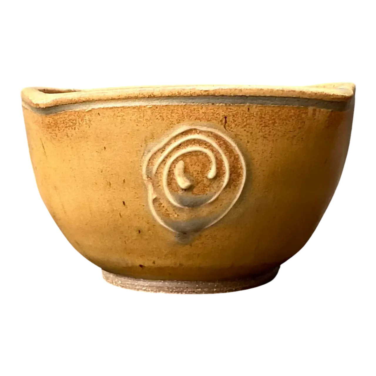 Vintage Original Studio Pottery Swirl Bowl