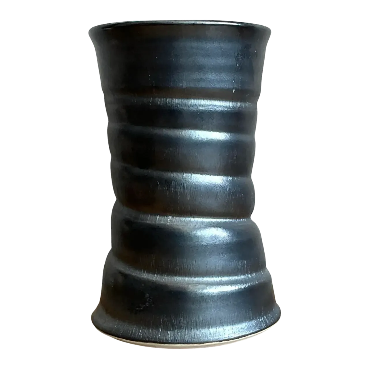 Vintage Original Studio Pottery Vase - Pottery, 4.75W x 7.25H